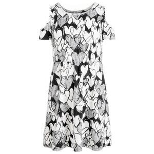 Epic Threads Big Kid Girls Printed Cold Shoulder Dress Size S